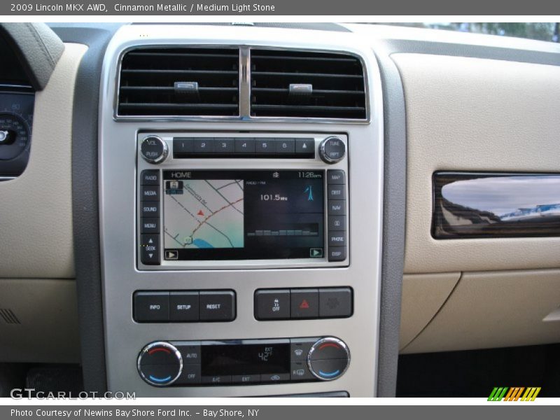 Cinnamon Metallic / Medium Light Stone 2009 Lincoln MKX AWD