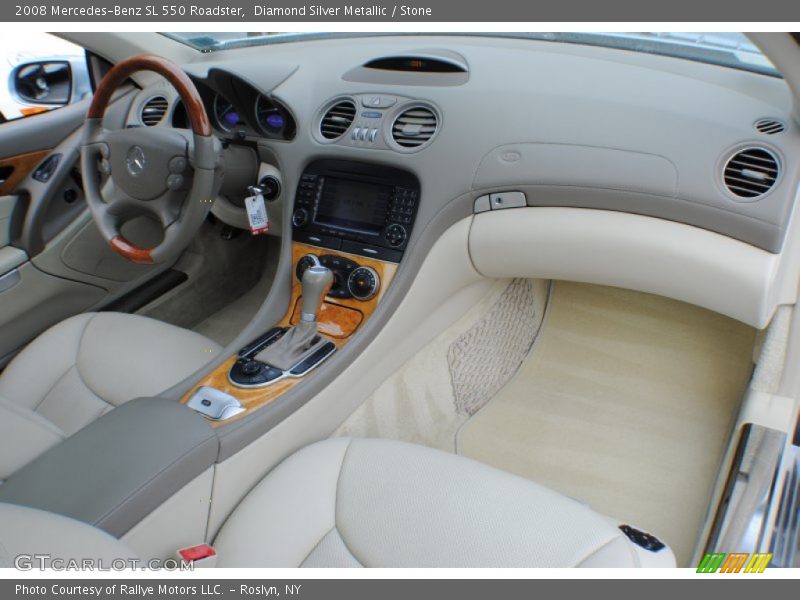  2008 SL 550 Roadster Stone Interior