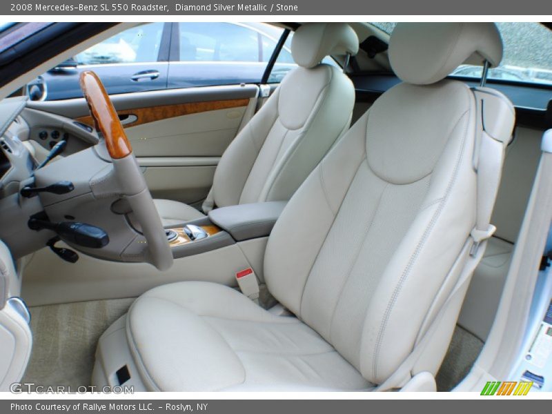 Front Seat of 2008 SL 550 Roadster