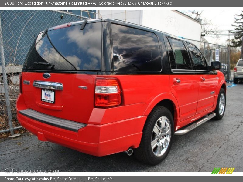 Colorado Red/Black / Charcoal Black/Red 2008 Ford Expedition Funkmaster Flex Limited 4x4