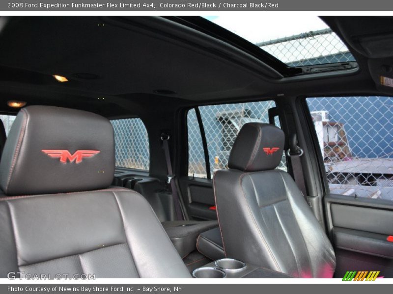  2008 Expedition Funkmaster Flex Limited 4x4 Charcoal Black/Red Interior