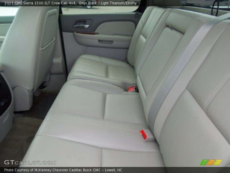 Onyx Black / Light Titanium/Ebony 2011 GMC Sierra 1500 SLT Crew Cab 4x4