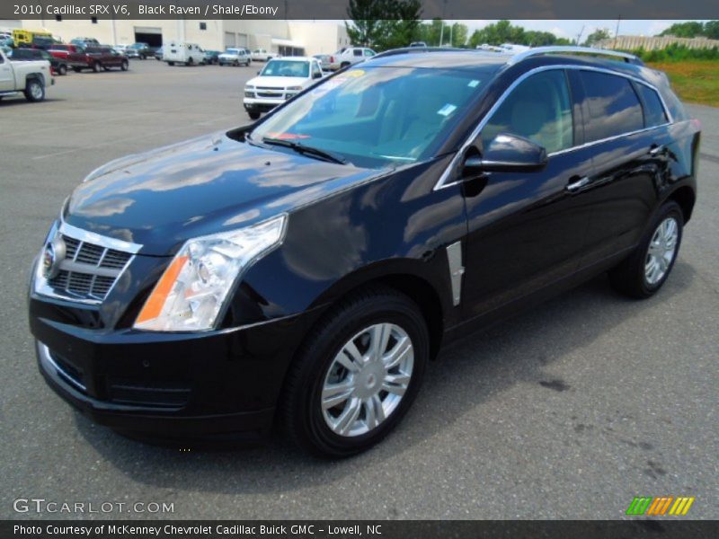 Black Raven / Shale/Ebony 2010 Cadillac SRX V6