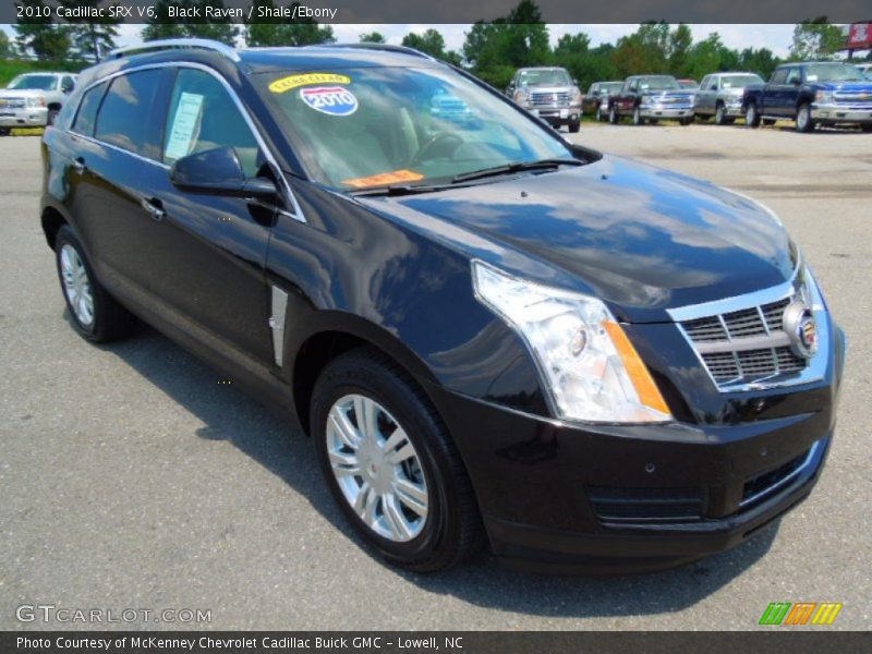 Black Raven / Shale/Ebony 2010 Cadillac SRX V6