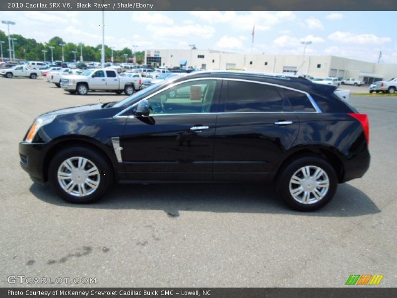 Black Raven / Shale/Ebony 2010 Cadillac SRX V6