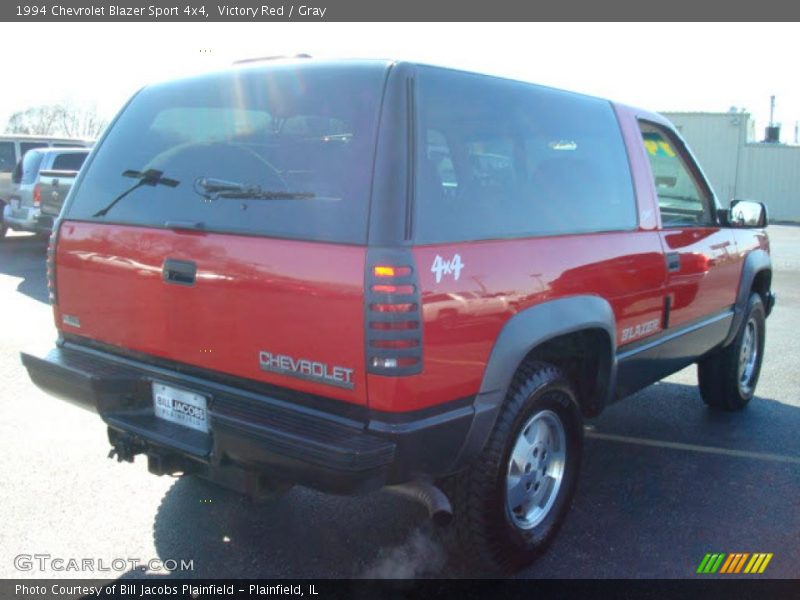 Victory Red / Gray 1994 Chevrolet Blazer Sport 4x4