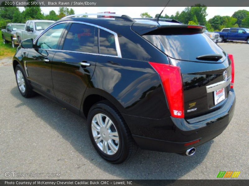 Black Raven / Shale/Ebony 2010 Cadillac SRX V6