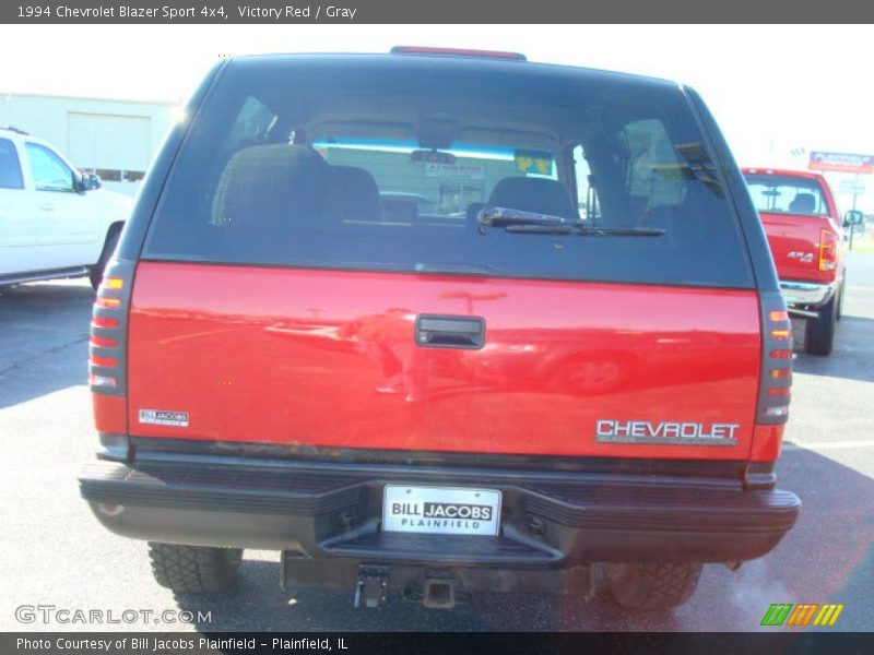 Victory Red / Gray 1994 Chevrolet Blazer Sport 4x4