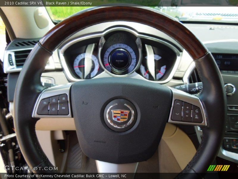 Black Raven / Shale/Ebony 2010 Cadillac SRX V6