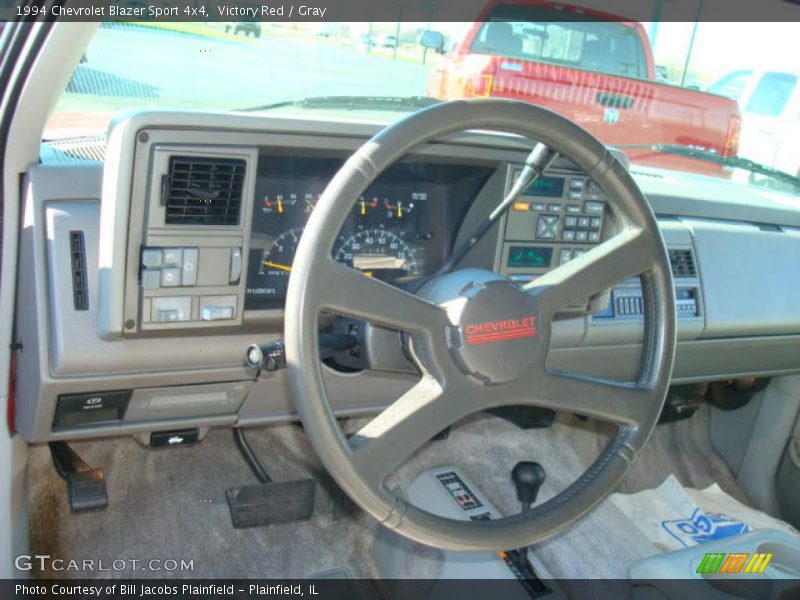 Victory Red / Gray 1994 Chevrolet Blazer Sport 4x4