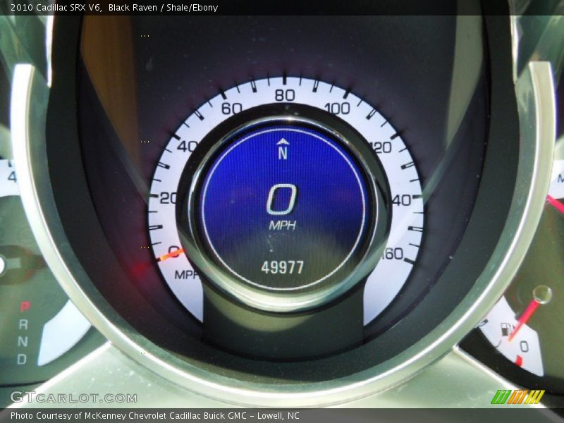 Black Raven / Shale/Ebony 2010 Cadillac SRX V6
