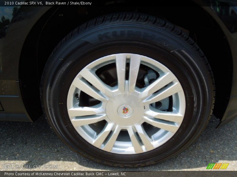Black Raven / Shale/Ebony 2010 Cadillac SRX V6