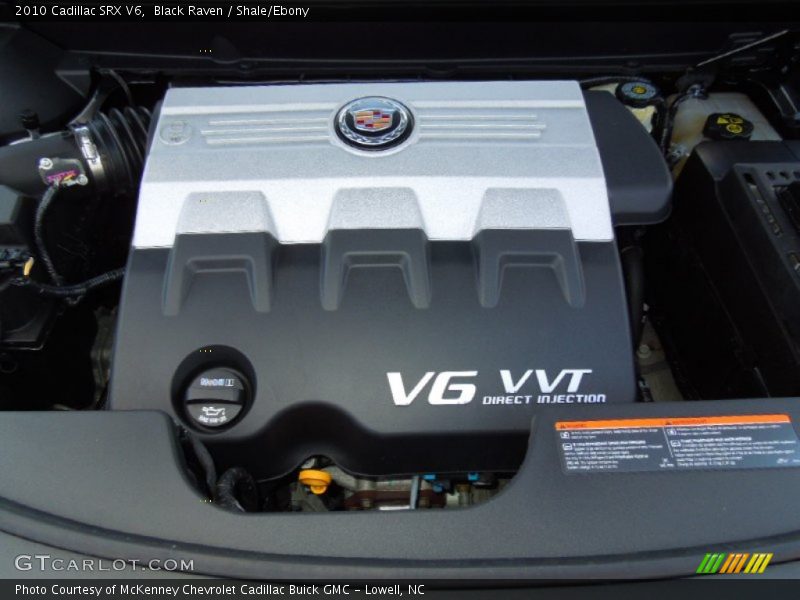 Black Raven / Shale/Ebony 2010 Cadillac SRX V6
