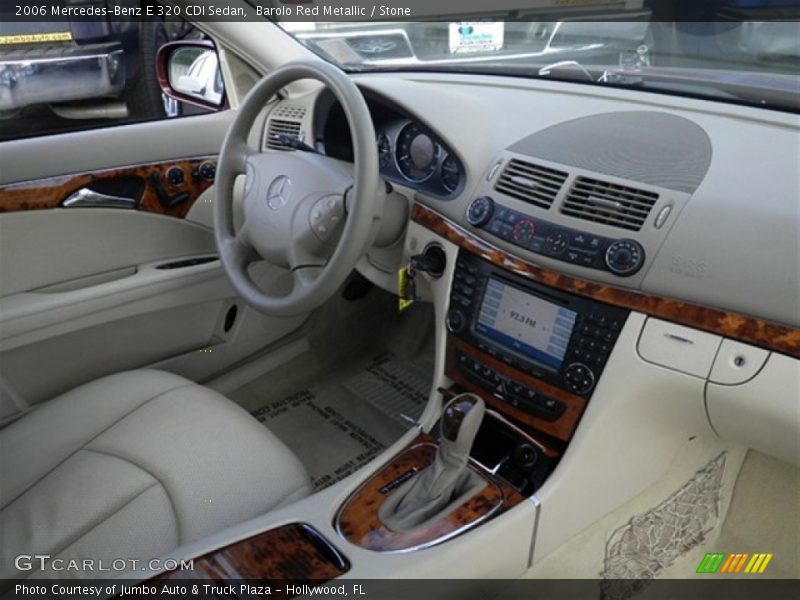 Barolo Red Metallic / Stone 2006 Mercedes-Benz E 320 CDI Sedan
