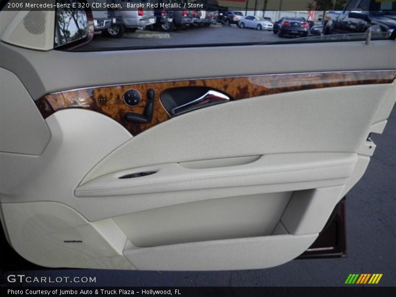 Barolo Red Metallic / Stone 2006 Mercedes-Benz E 320 CDI Sedan
