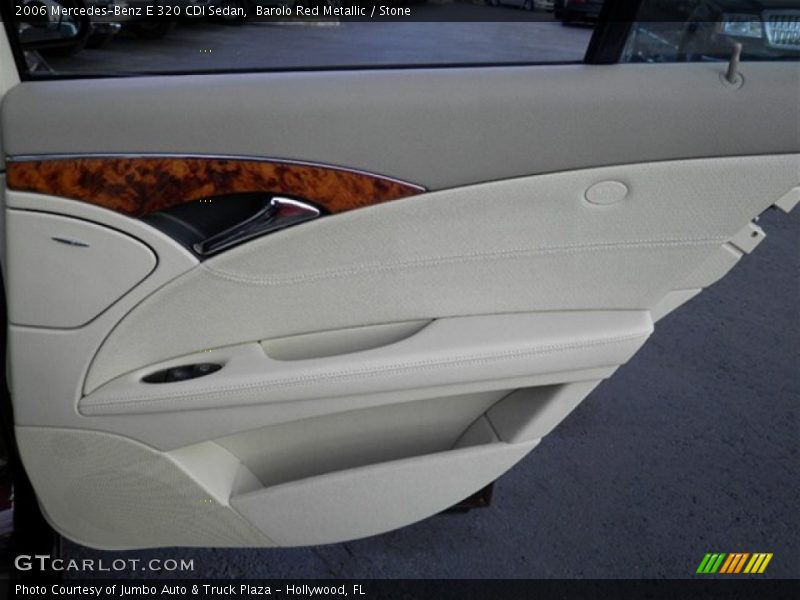 Barolo Red Metallic / Stone 2006 Mercedes-Benz E 320 CDI Sedan