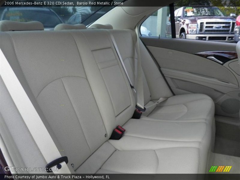 Barolo Red Metallic / Stone 2006 Mercedes-Benz E 320 CDI Sedan