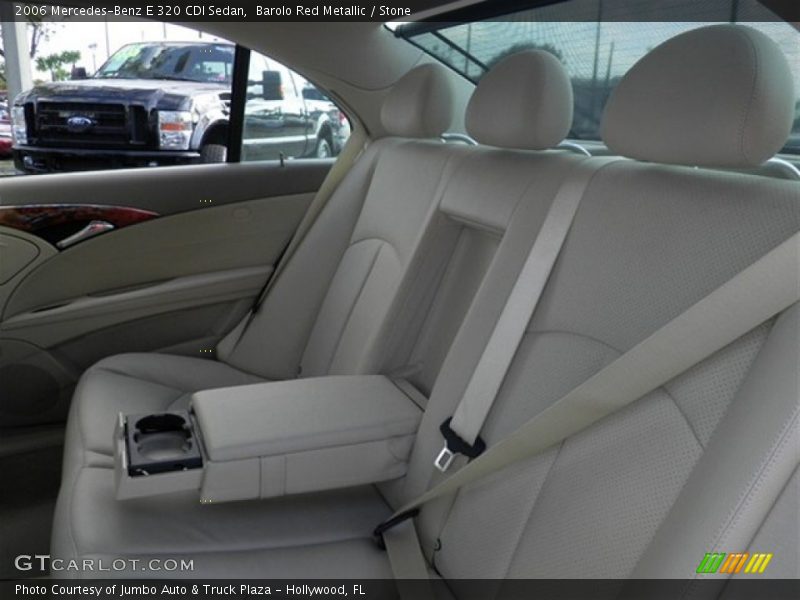 Barolo Red Metallic / Stone 2006 Mercedes-Benz E 320 CDI Sedan