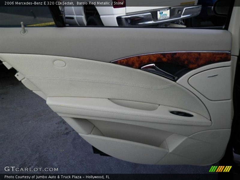 Barolo Red Metallic / Stone 2006 Mercedes-Benz E 320 CDI Sedan