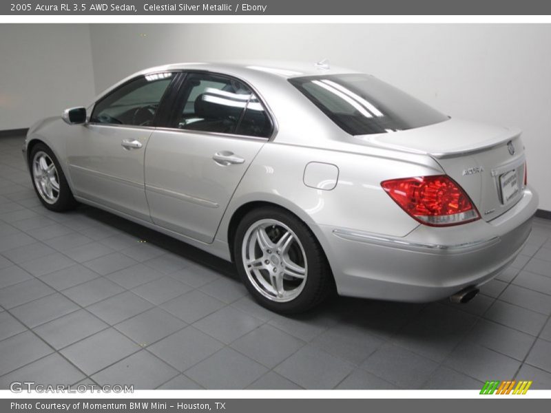 Celestial Silver Metallic / Ebony 2005 Acura RL 3.5 AWD Sedan