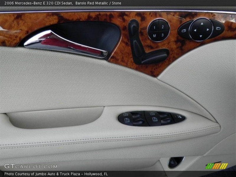 Barolo Red Metallic / Stone 2006 Mercedes-Benz E 320 CDI Sedan