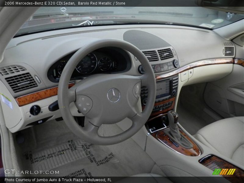 Barolo Red Metallic / Stone 2006 Mercedes-Benz E 320 CDI Sedan