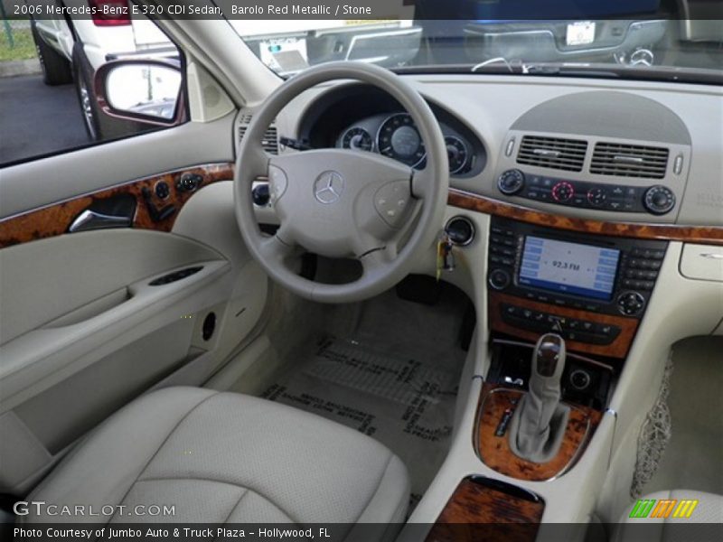 Barolo Red Metallic / Stone 2006 Mercedes-Benz E 320 CDI Sedan