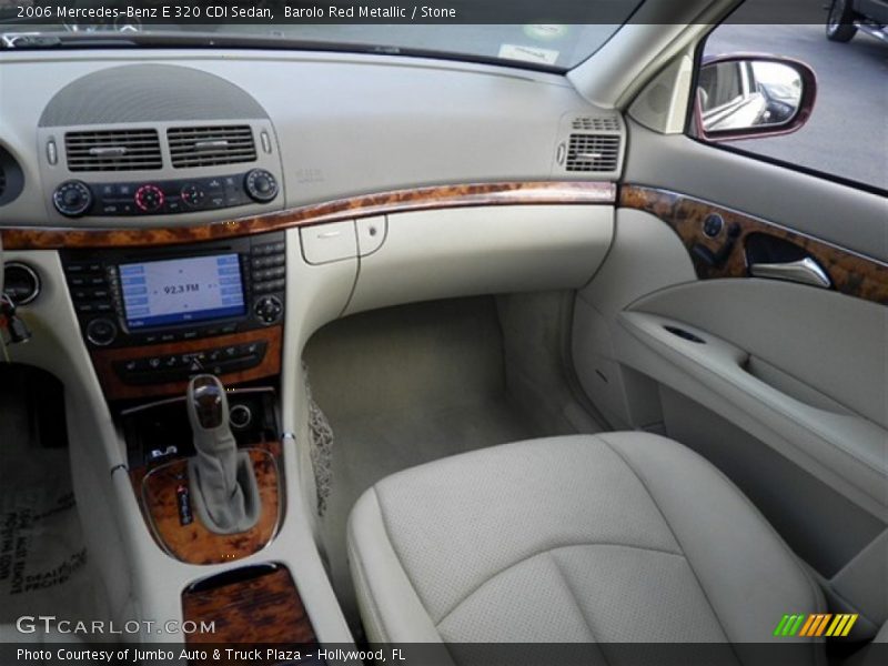 Barolo Red Metallic / Stone 2006 Mercedes-Benz E 320 CDI Sedan