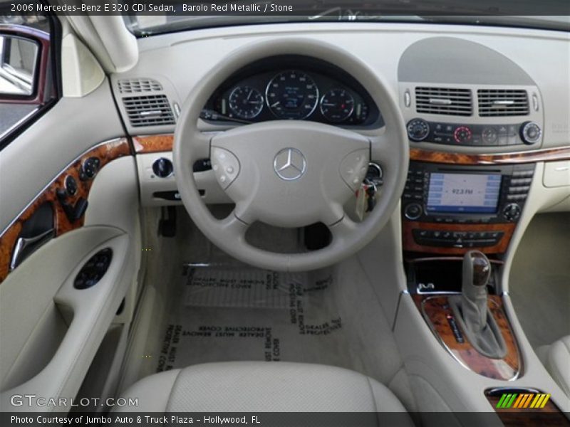 Barolo Red Metallic / Stone 2006 Mercedes-Benz E 320 CDI Sedan