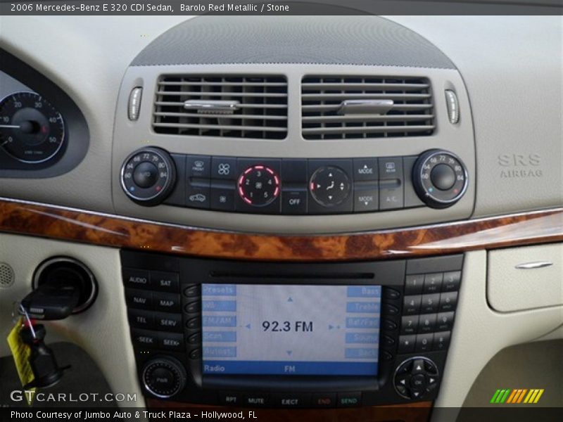 Barolo Red Metallic / Stone 2006 Mercedes-Benz E 320 CDI Sedan