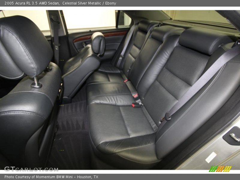Rear Seat of 2005 RL 3.5 AWD Sedan