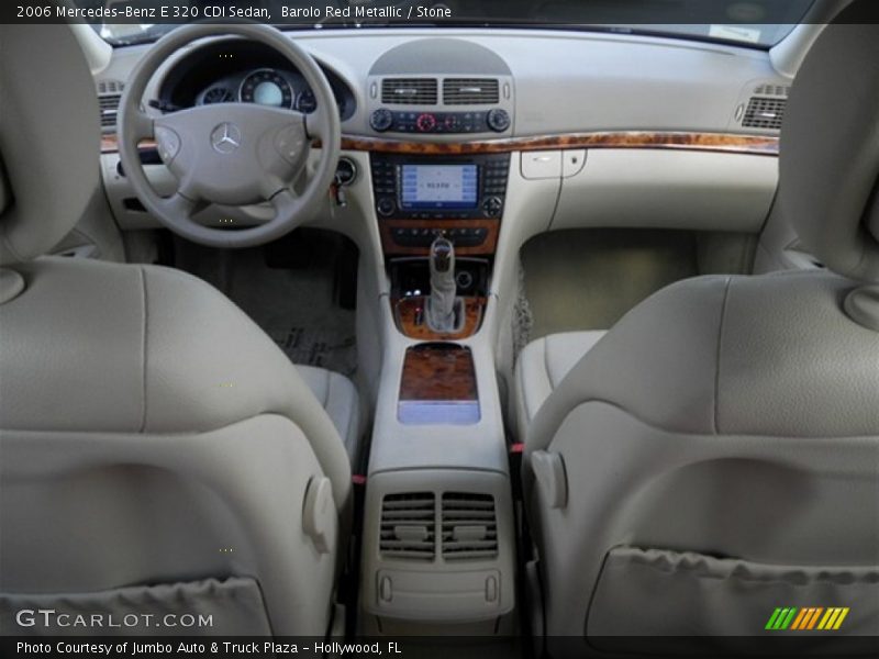 Barolo Red Metallic / Stone 2006 Mercedes-Benz E 320 CDI Sedan