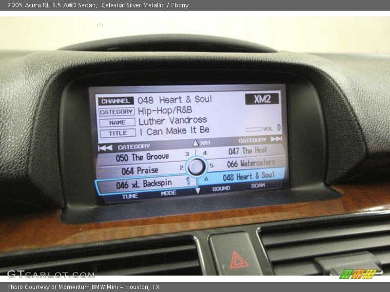 Celestial Silver Metallic / Ebony 2005 Acura RL 3.5 AWD Sedan