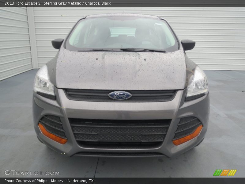 Sterling Gray Metallic / Charcoal Black 2013 Ford Escape S