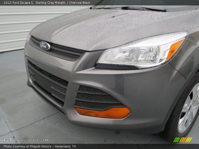 Sterling Gray Metallic / Charcoal Black 2013 Ford Escape S