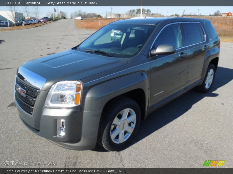 Gray Green Metallic / Jet Black 2013 GMC Terrain SLE