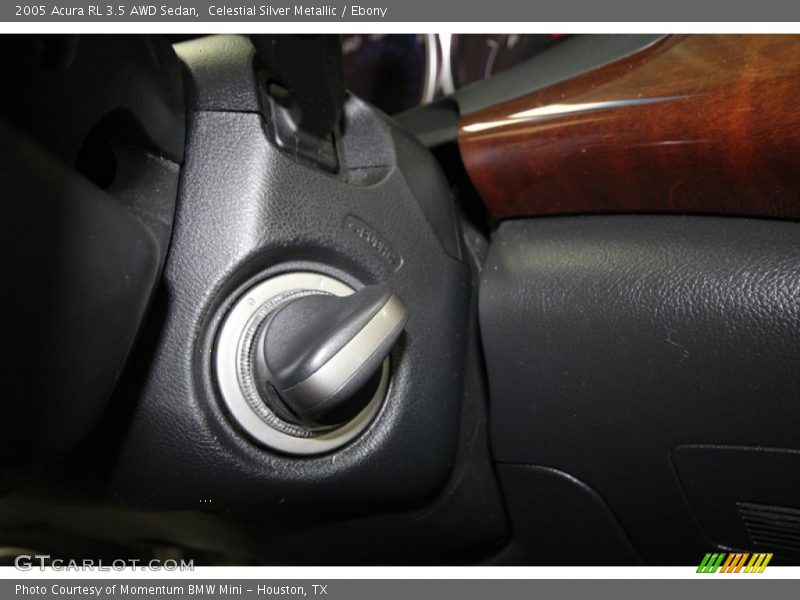 Celestial Silver Metallic / Ebony 2005 Acura RL 3.5 AWD Sedan