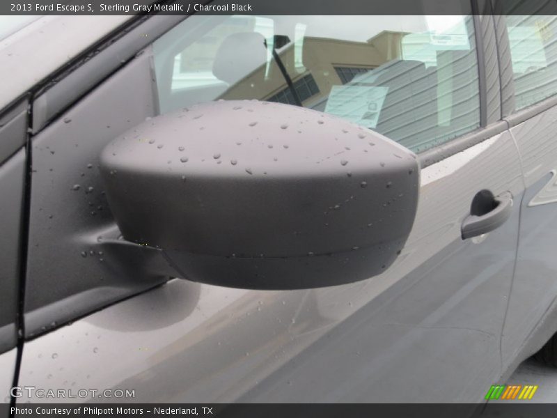 Sterling Gray Metallic / Charcoal Black 2013 Ford Escape S