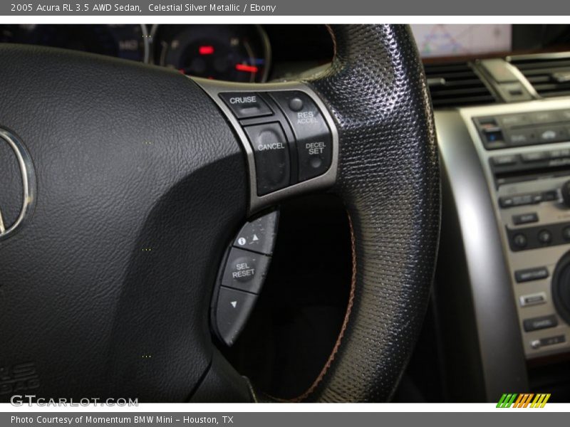 Celestial Silver Metallic / Ebony 2005 Acura RL 3.5 AWD Sedan