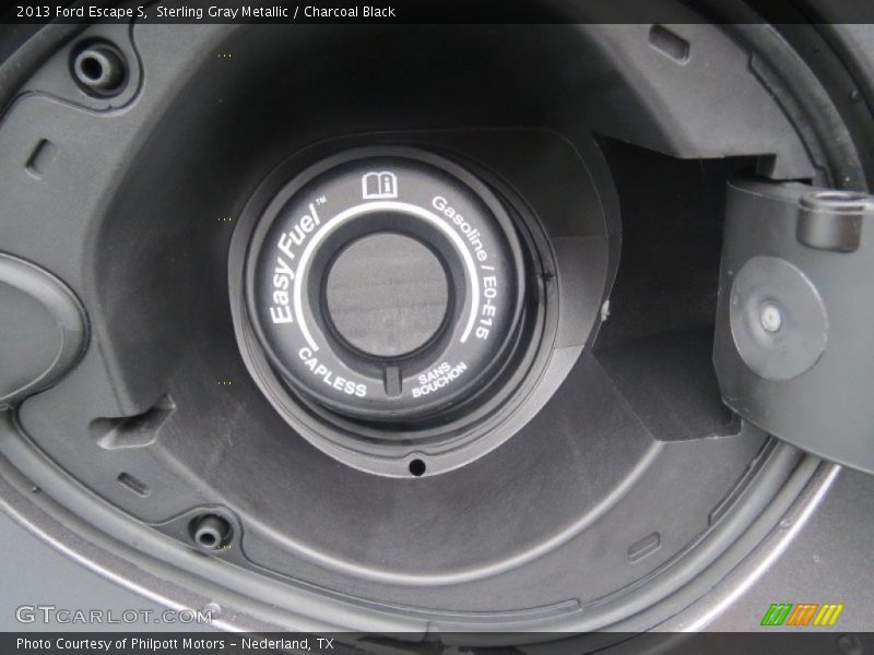 Sterling Gray Metallic / Charcoal Black 2013 Ford Escape S