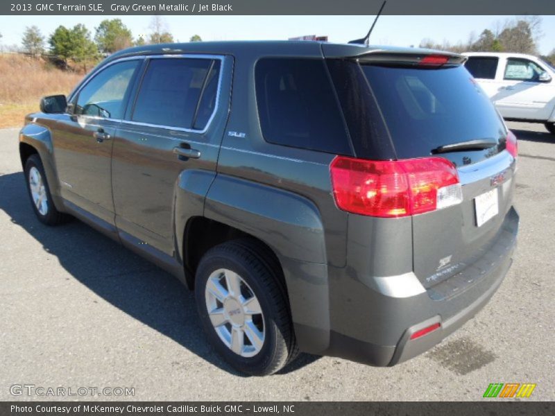 Gray Green Metallic / Jet Black 2013 GMC Terrain SLE