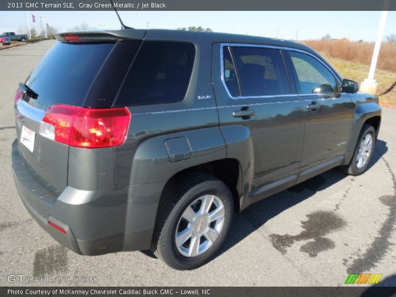 Gray Green Metallic / Jet Black 2013 GMC Terrain SLE