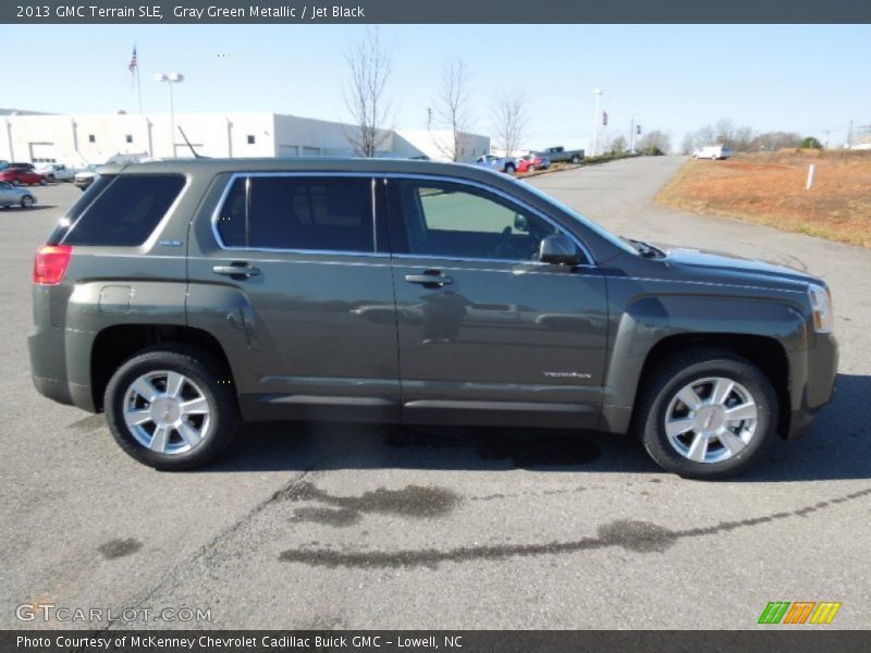 Gray Green Metallic / Jet Black 2013 GMC Terrain SLE