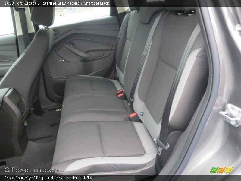 Sterling Gray Metallic / Charcoal Black 2013 Ford Escape S