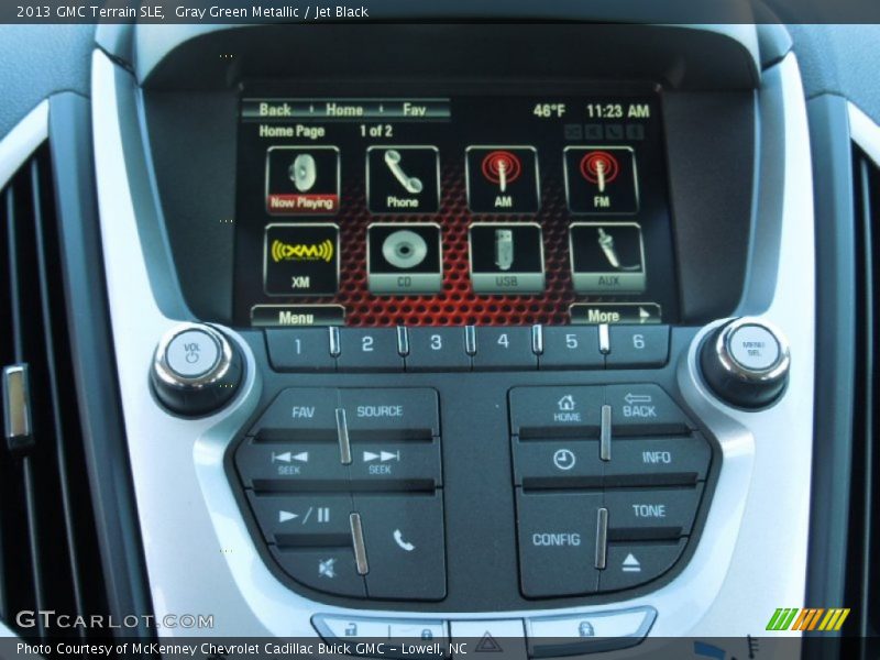 Gray Green Metallic / Jet Black 2013 GMC Terrain SLE