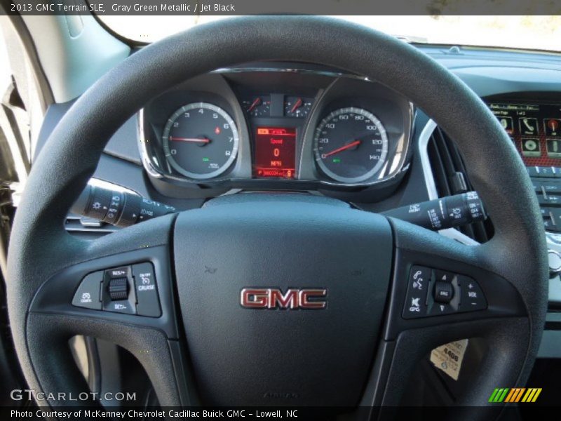 Gray Green Metallic / Jet Black 2013 GMC Terrain SLE