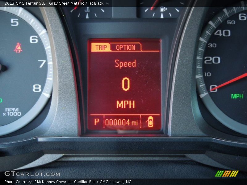 Gray Green Metallic / Jet Black 2013 GMC Terrain SLE