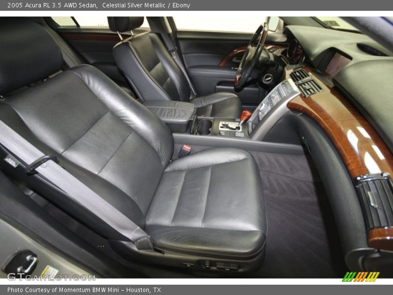 Celestial Silver Metallic / Ebony 2005 Acura RL 3.5 AWD Sedan