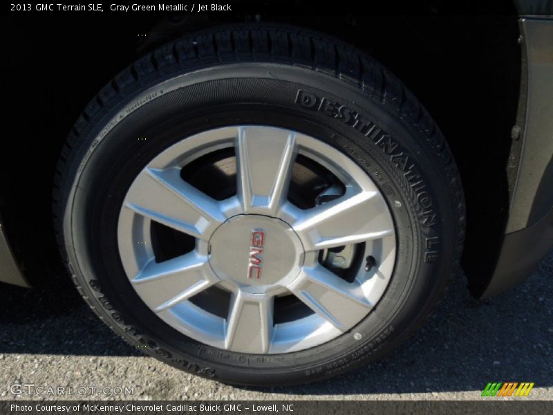 Gray Green Metallic / Jet Black 2013 GMC Terrain SLE