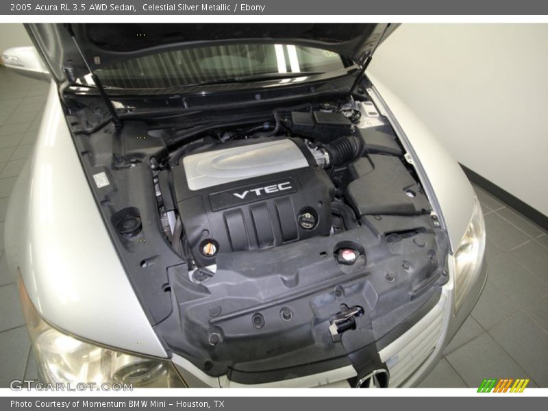  2005 RL 3.5 AWD Sedan Engine - 3.5 Liter SOHC 24-Valve VTEC V6